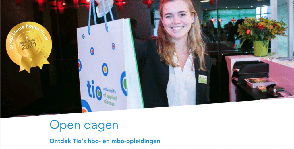 Open dagen bij Hogeschool Top